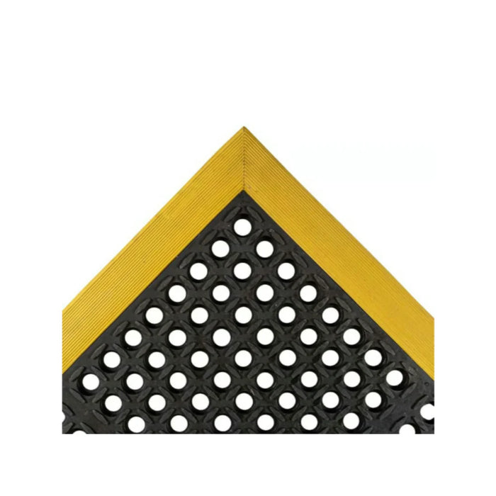 Notrax® Sure Step Anti-Fatigue Drainage Mat - 514 Series - Black/Yellow