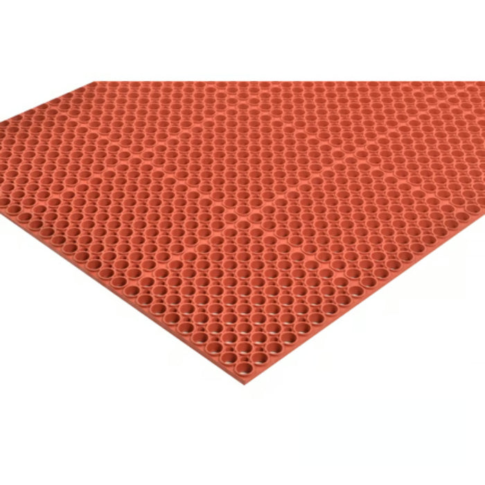 Notrax® Tek-Tough® Large Holes Anti-Fatigue Drainage Mat - T13 Series - Red