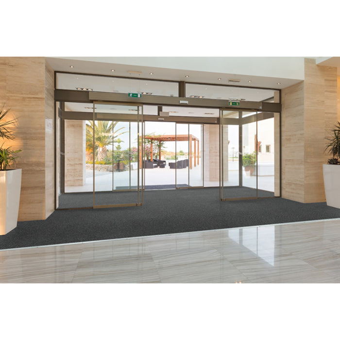 REPP-Tile™ Broken Diagonal Carpet Tile - 684 Series - Anthracite