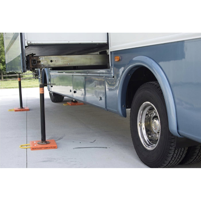 RhinoGuard™ Composite Outrigger Pad - 24" x 24" x 1" - 60000 Lbs Weight Capacity - Orange