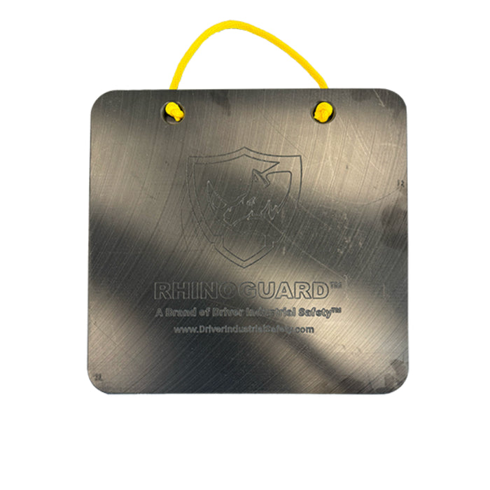 RhinoGuard™ Composite Outrigger Pad - 24" x 24" x 2" - 80000 Lbs Weight Capacity - Black