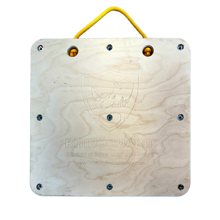 RhinoGuard™ Wood Outrigger Pad - 18" x 18" x 2" - 40000 Lbs Weight Capacity