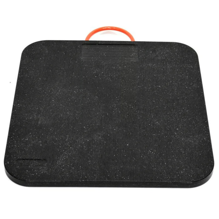 SafetyTech® Outrigger Crane Pad - 18" x 18" x 2" - 57000 Lbs Weight Capacity - Black