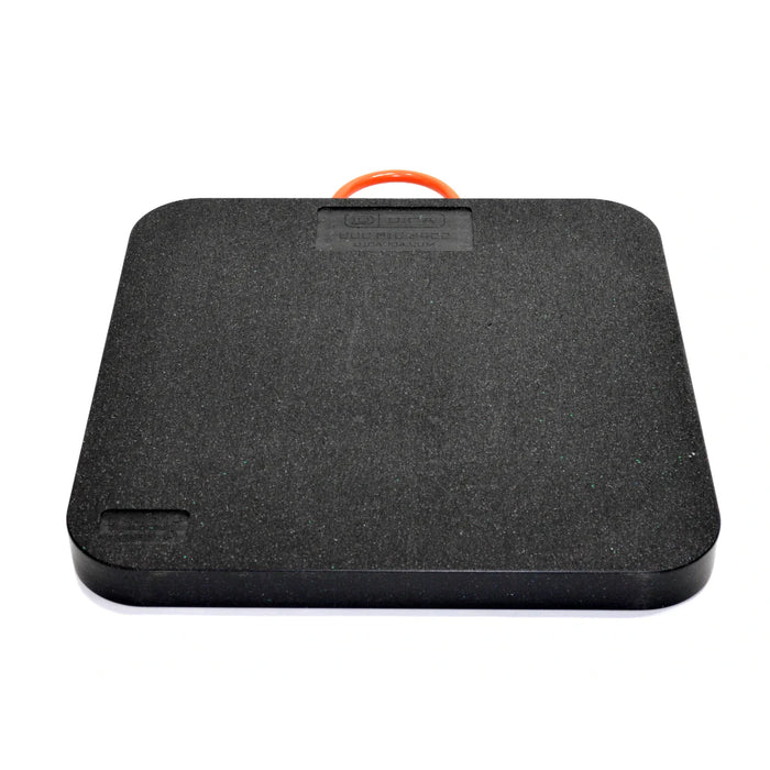 SafetyTech® Outrigger Crane Pad - 24" x 24" x 2" - 62000 Lbs Weight Capacity - Black