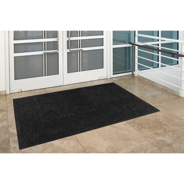SuperScrape Plus® Slip Resistant Scraper Outdoor Mat - 5558 Series - Black