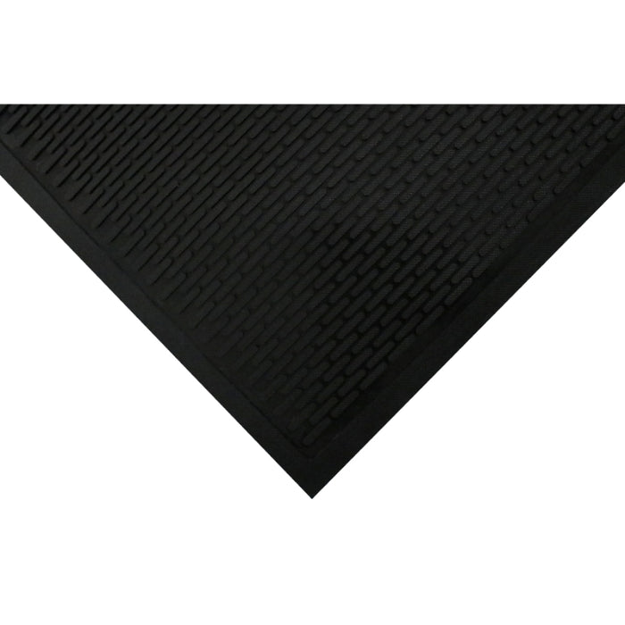 SuperScrape™ Slip-Resistant Outdoor Scraper Mat - 555 Series - Black