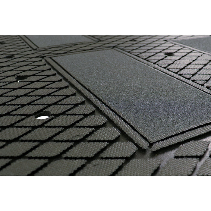 Traction Tread Grit Slip Resistant Workstation Mat - 51 Series - Black