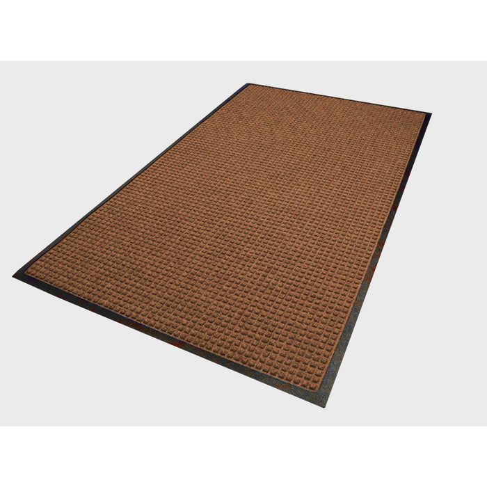 WaterHog® Classic Border 78-mil Entrance Mat with Smooth Backing - 200 Series - Dark Brown
