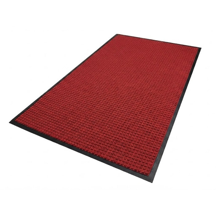WaterHog® Classic Border 78-mil Entrance Mat with Smooth Backing - 200 Series - Solid Red