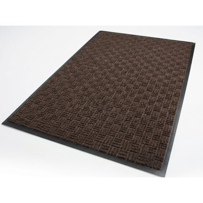 WaterHog® Masterpiece Select Classic Border Entrance Mat with Smooth Backing - 265 Series - Nutmeg
