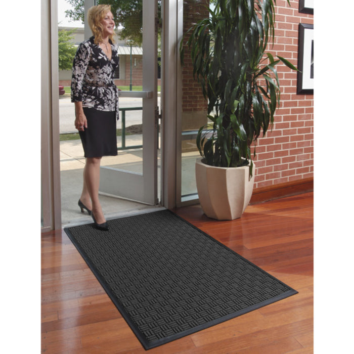 WaterHog® Masterpiece Select Classic Border Entrance Mat with Smooth Backing - 265 Series - Thunderstorm