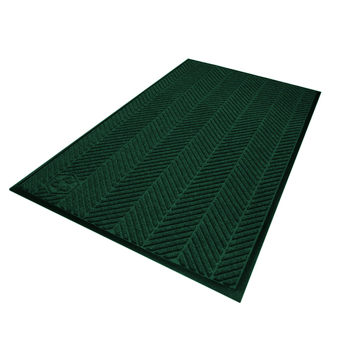 WaterHog® Max Herringbone Fashion Border Entrance Mat with Smooth Backing - 2241 Series - Southern Pine