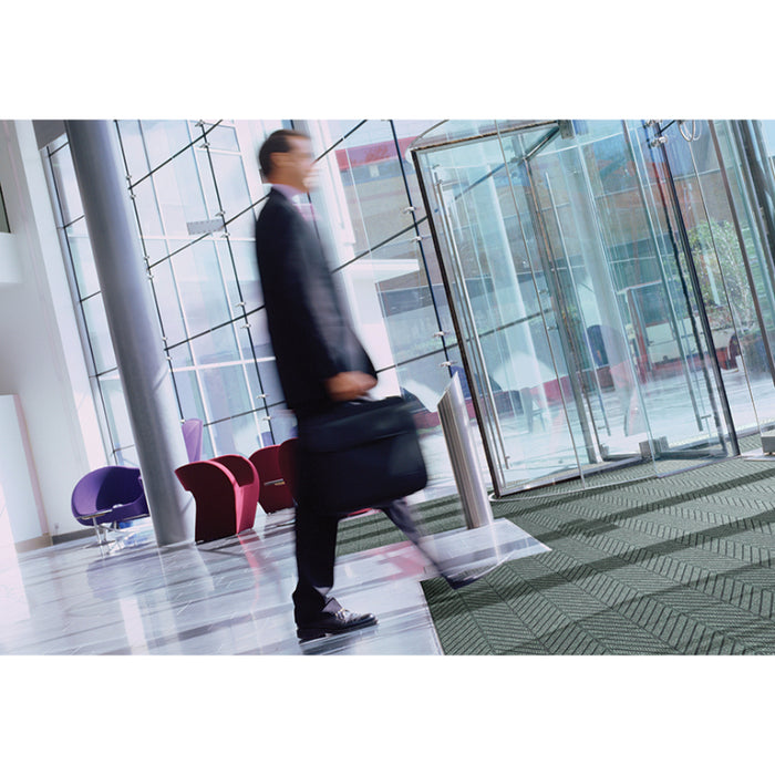 WaterHog® Max Herringbone Roll Goods Commercial Entrance Mat - 2272 Series