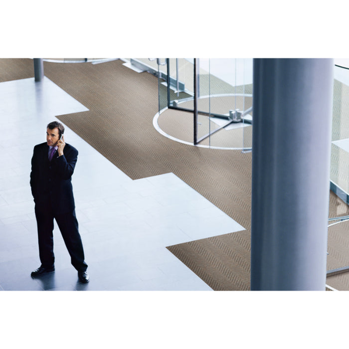 WaterHog® Max Herringbone Roll Goods Commercial Entrance Mat - 2272 Series