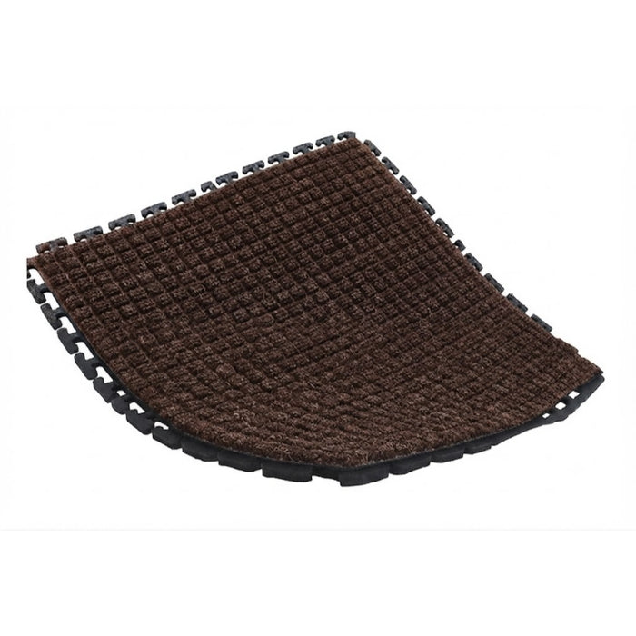 WaterHog® Modular Carpet Tile Side Border with 200-mil Universal Cleated Rubber Backing - 2210 Series