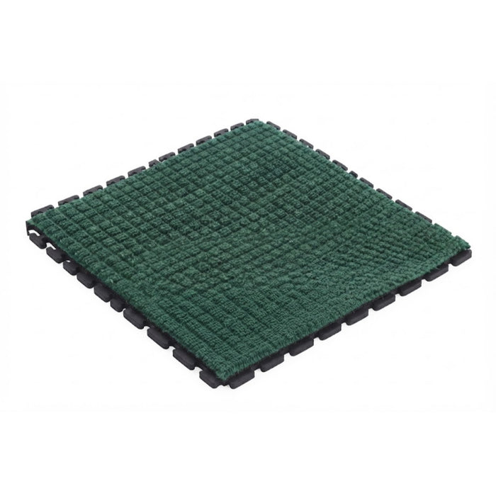 WaterHog® Modular Carpet Tile Side Border with 200-mil Universal Cleated Rubber Backing - 2210 Series