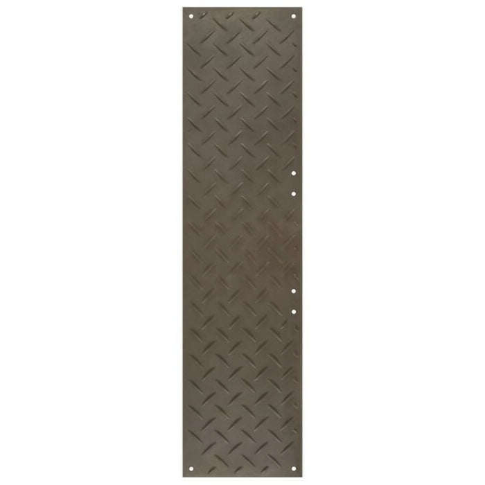 Diamond Thread Mat Alturnamat® Ground Protection Mat - 2' W x 8' L - Diamond Tread One Si ...