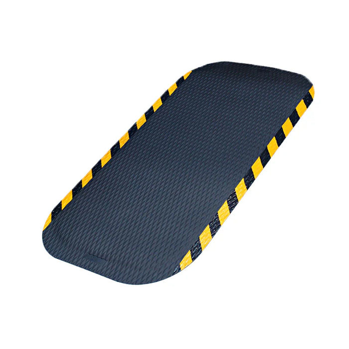 Hog Heaven® Anti Fatigue Mat - Anti Static - Yellow Striped Rubber Border