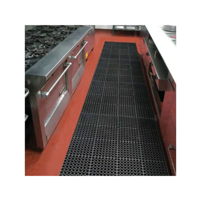 Notrax® San-Eze® Anti Fatigue Drainage Mat - T12 Series - Black