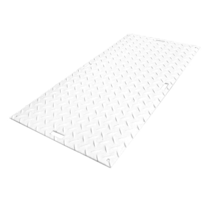 Bluegator® Ground Protection Mat - 3' wide x 8' Long - No Rubber - Natural White