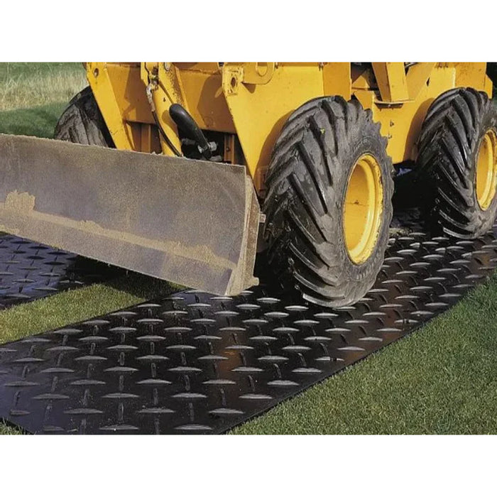 Bluegator® Ground Protection Mat - 3' wide x 8' Long - No Rubber - Black