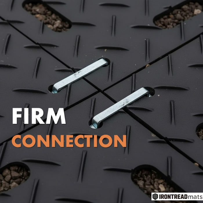 Ground Protection Mats Dual Connector