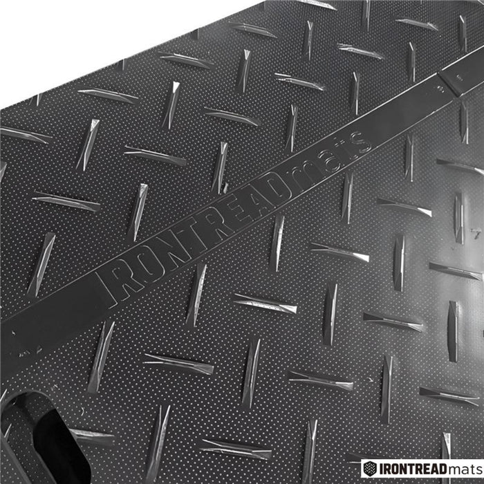 Ground Protection Mat - Heavy Duty - Diamond Tread Pattern - HDPE