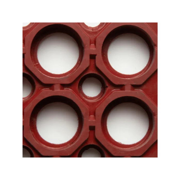 Notrax® Competitor™ Large Hole Anti Fatigue Drainage Mat - T30 Series - Red