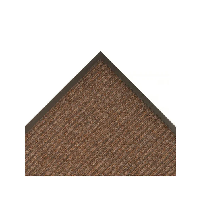 Notrax® Brush Step® Low Profile Entry Rug Floor Mats - 3' x 5' Feet - Brown