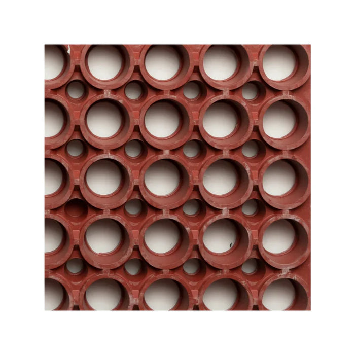 Notrax® Challenger™ Large Drainage Hole Anti-Fatigue Mat - T25 Series - Red