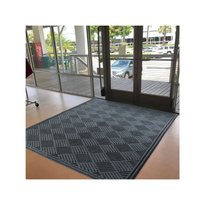 Notrax® Diamond CTE Moisture & Debris Floor Entrance Mats 151 Series - 2' x 3' Feet - Charcoal