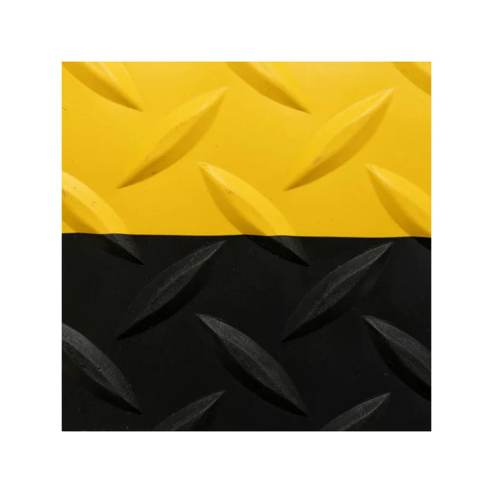 Notrax® Diamond Switchboard Floor Matting 831 Series - 3' x 75' Feet - Black / Yellow