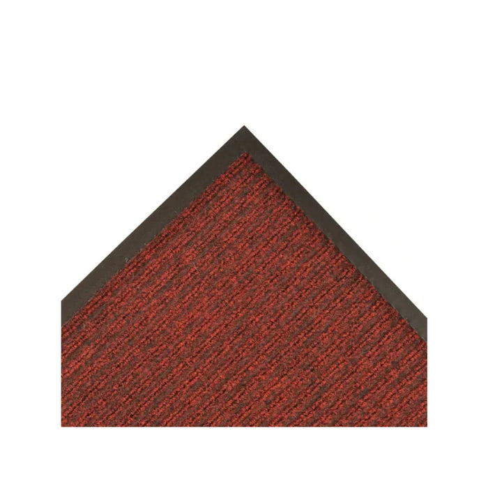 Notrax® Heritage Rib Heavy Weight Scraper Entrance Floor Entry Mats - 3' x 4' Feet - Red / Black