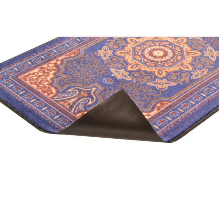 Notrax® Orientrax® Water Absorbing Rug Entry Floor Mats - 5' x 8' Feet - Sapphire