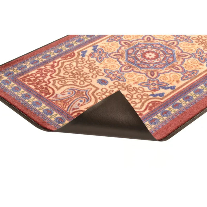 Notrax® Orientrax® Water Absorbing Rug Entry Floor Mats - 4' x 12' Feet - Burgundy