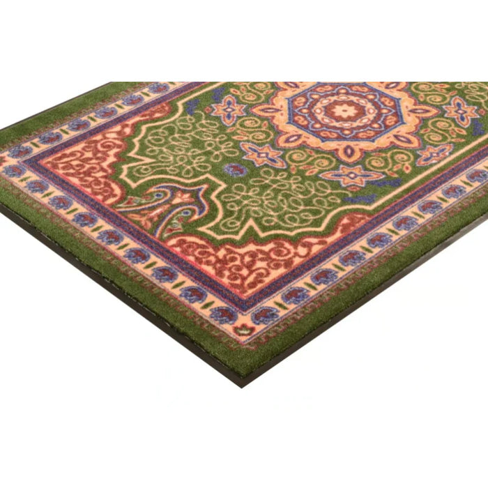 Notrax® Orientrax® Water Absorbing Rug Entry Floor Mats - 3' x 5' Feet - Forest Green
