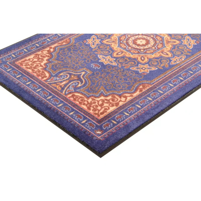 Notrax® Orientrax® Water Absorbing Rug Entry Floor Mats - 3' x 5' Feet - Sapphire