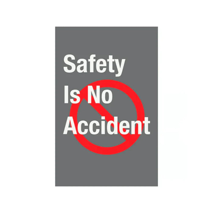Notrax® Safety Message Entrance Floor Entry Mats For Business - 4' x 6' Feet -SAFETY IS NO ACCIDENT