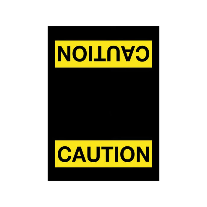 Notrax® Safety Message Entrance Floor Entry Mats For Business - 4' x 6' Feet - CAUTION