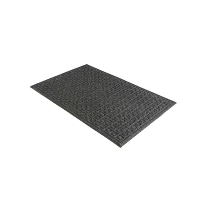 Notrax® Waffle CTE Moisture And Scraper Entrance Floor Mats 152 Series - 4' x 6' Feet - Charcoal