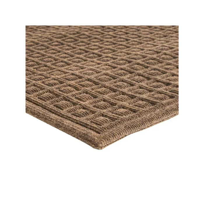 Notrax® Waffle CTE Moisture And Scraper Entrance Floor Mats 152 Series - 2' x 3' Feet - Brown
