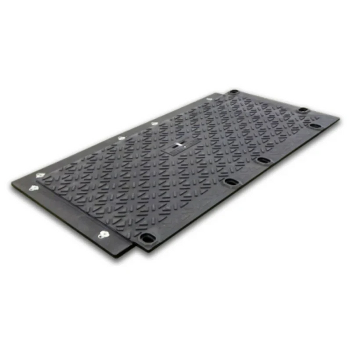 RhinoGuard™ Heavy Duty Ground Protection Mat - Size 3' Wide X 6' Long - Black