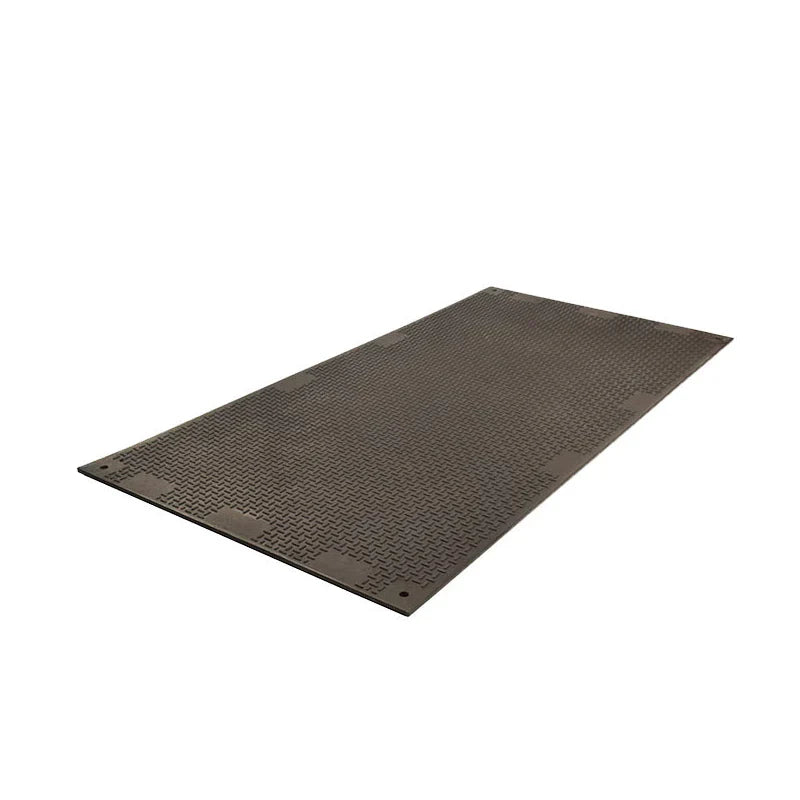 Versamat® Ground Protection Mat - 4' W x 8' L - Flat Tread / Diamond T ...