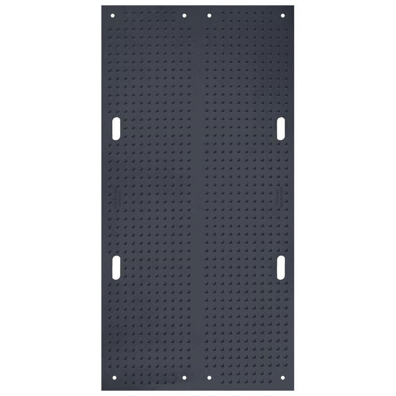 TrakMat® Ground Protection Mat - 4' W x 8' L - Power Cylinder Nub / Fl ...