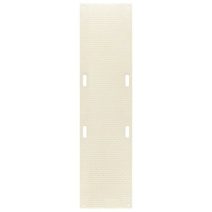 Versamat® Ground Protection Mat - 2' W x 8' L - Hand Holes - Added Tread Both Sides - Clear