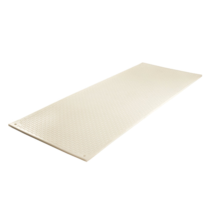 Versamat® Ground Protection Mat - 3' W x 8' L - Added Tread Both Sides - Clear