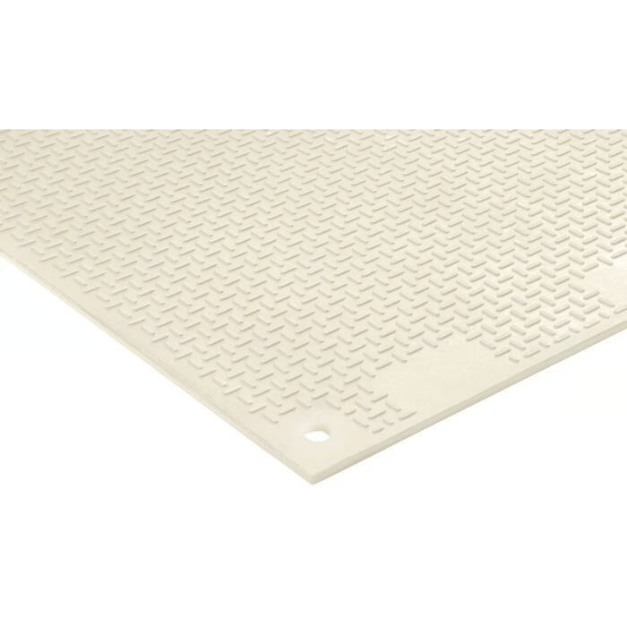 Versamat® Ground Protection Mat - 3' W x 8' L - Hand Holes - Load Capacity 120 Ton - Clear